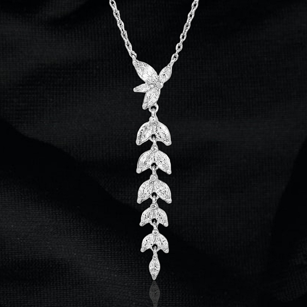 Montana Silversmiths Woodbine Falls Crystal Necklace - NC5310